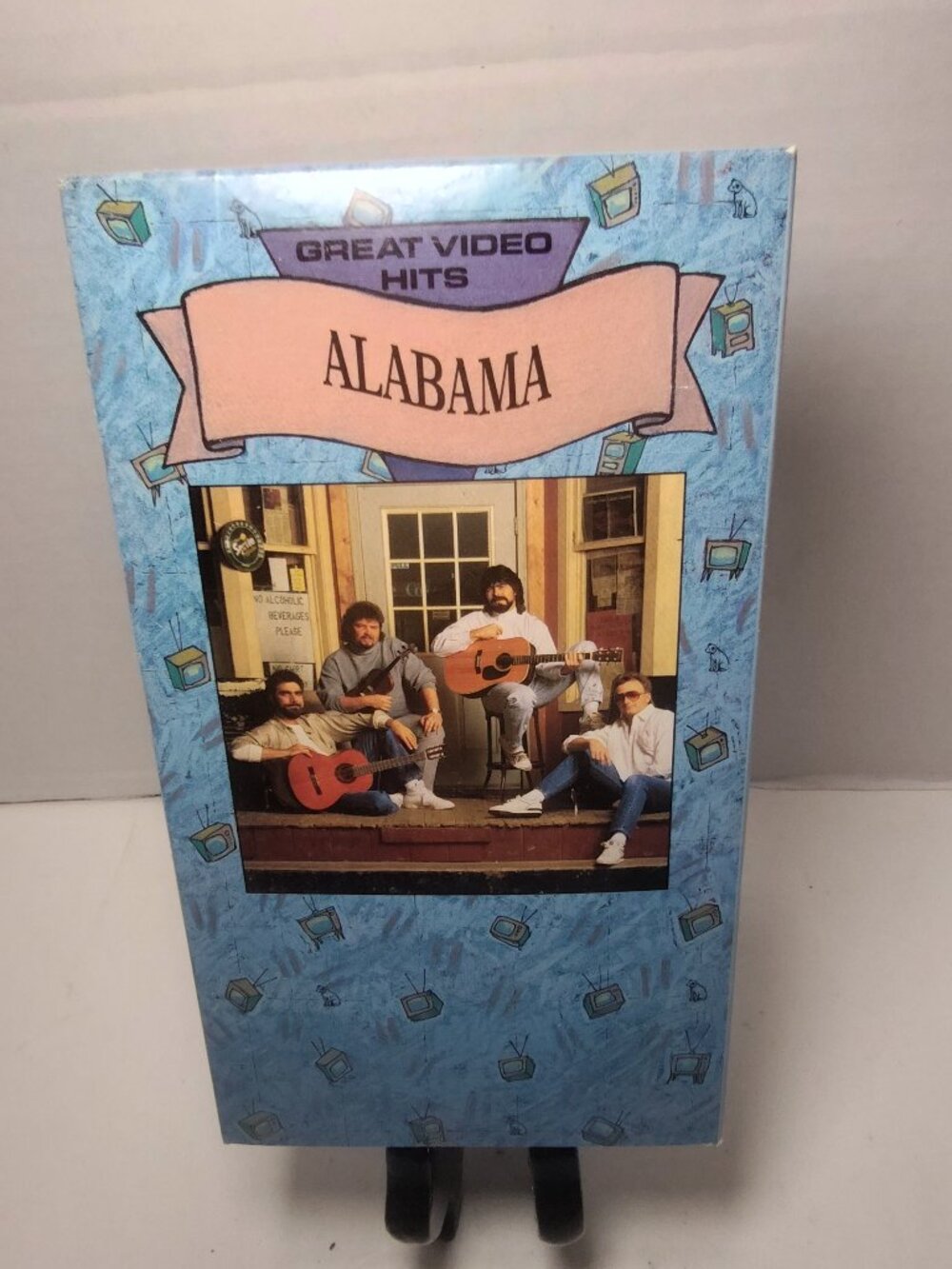Alabama Pass It On Down VHS 1990 Great Video Hits BMG Music Tested